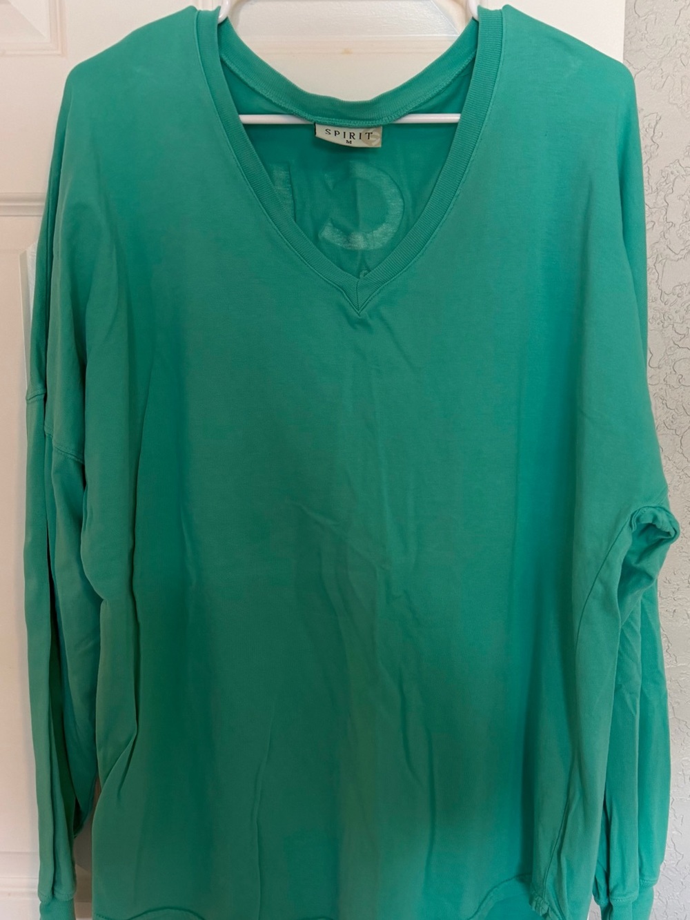 Spirit Jersey Turks & Caicos British West Indies Long Sleeve Shirt Turquoise M